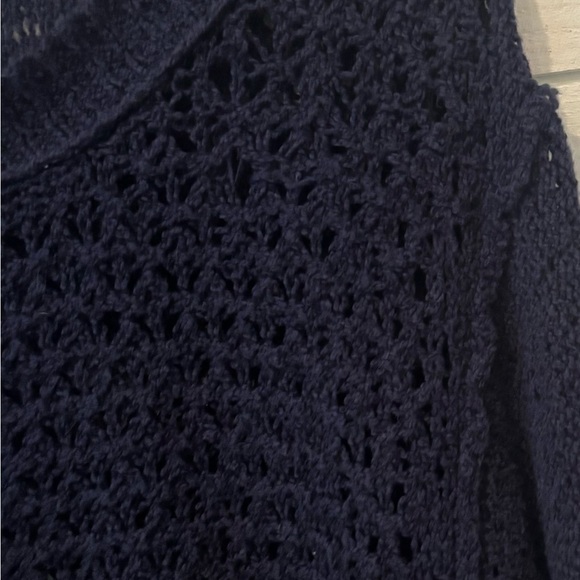 Free People Midnight Blue Knit Sweater in size XS - Picture 4 of 14